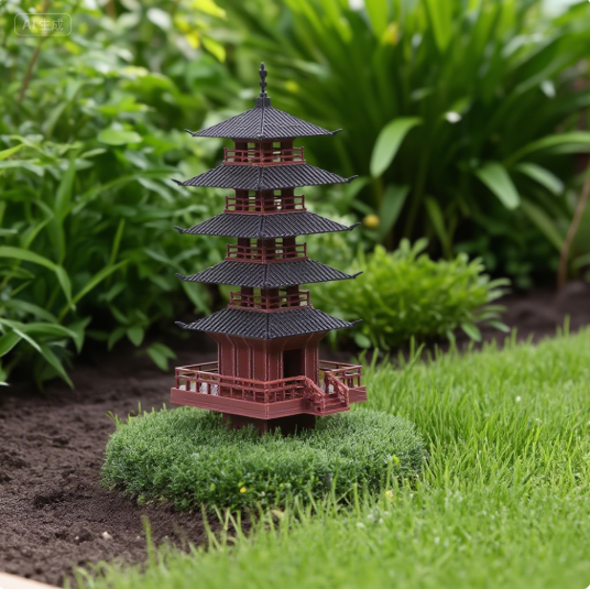 Bonsai Garden Mini - Decoración de bonsái para acuario de