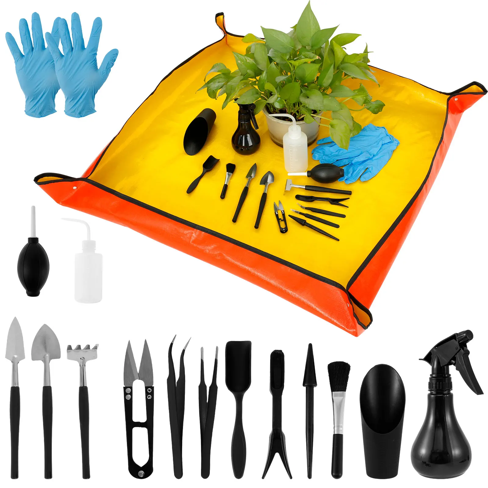 Bonsai Garden Mini - Herramientas para plantas suculentas de jardín,