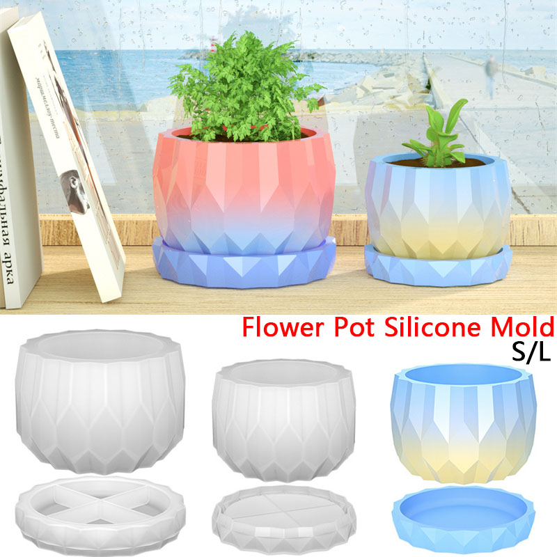 Bonsai Garden Decor - 1 Juego de moldes de silicona