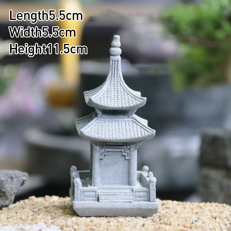 Japan Bonsai Garden - Jardín japonés bonsái rocalla Lanscaping Vintage