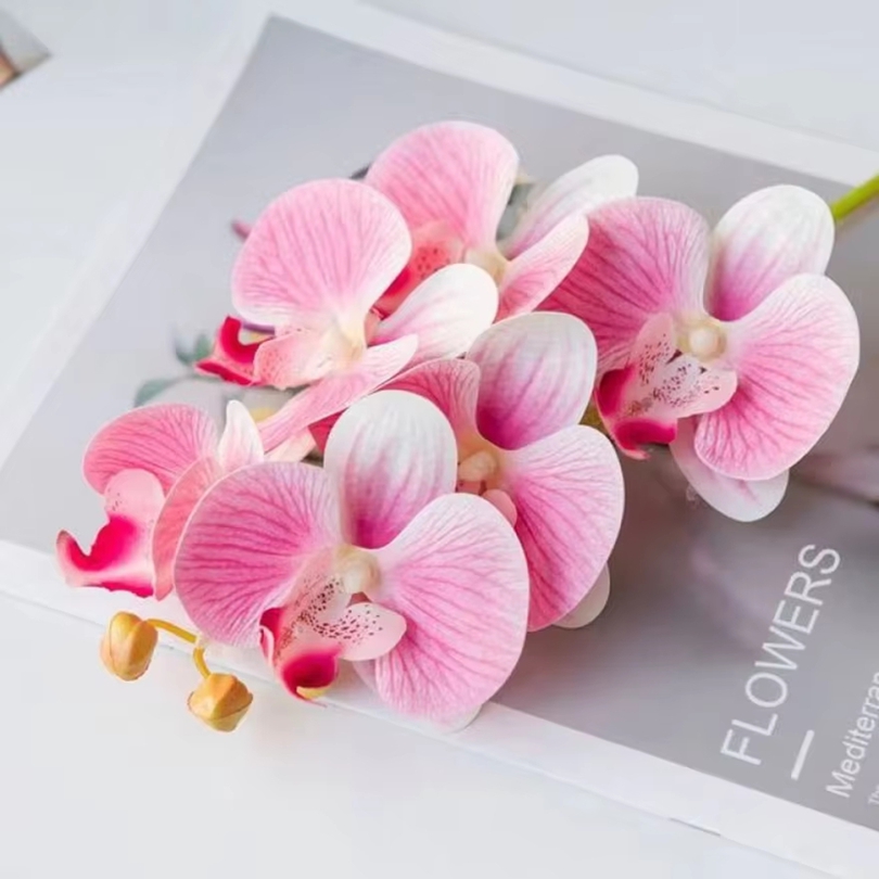 Flores artificiales 3D, maripo - Bonsai Garden Decor reseña y precio