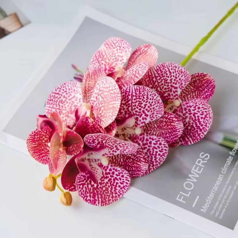 Flores artificiales 3D, maripo - Bonsai Garden Decor reseña y precio