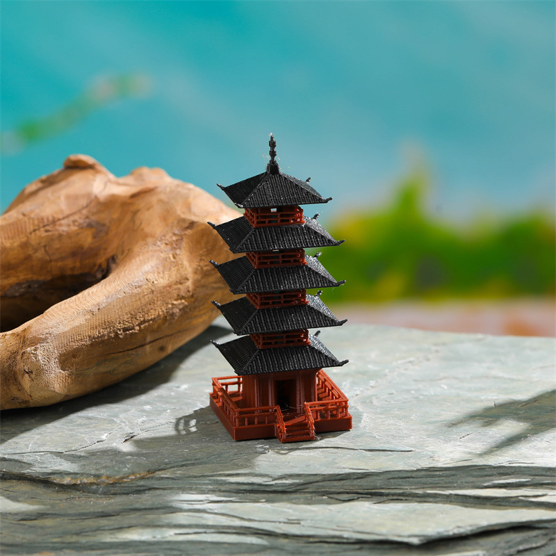 🛒 Mini estatua de pagoda, mode - Bonsai Garden Mini reseña y precio