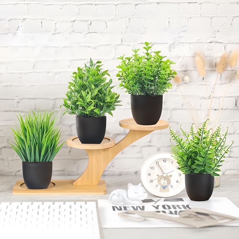 Juego de 4 Mini Plantas Artifi - Bonsai Garden Mini reseña y precio