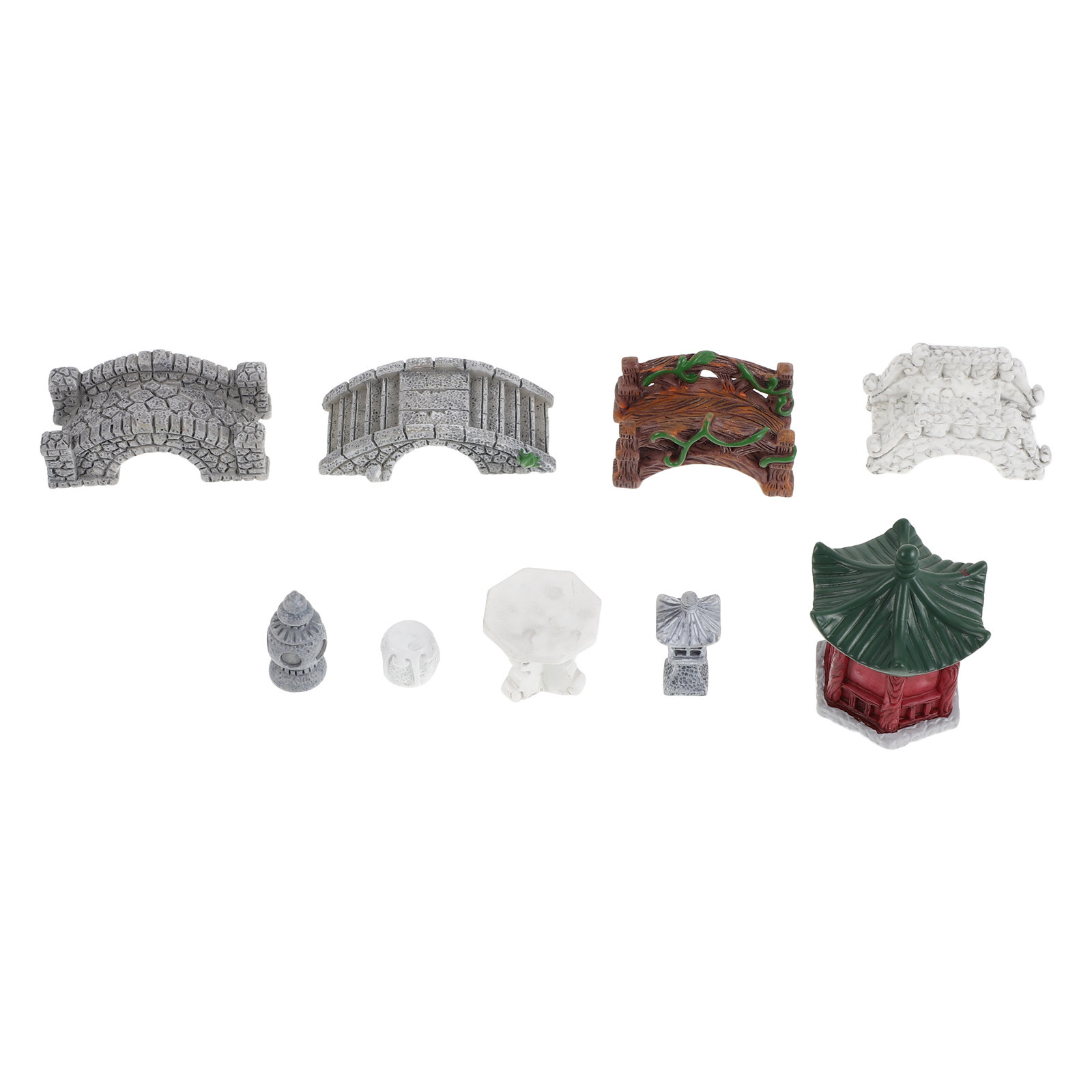 Juego de 10 piezas de adornos  - Bonsai Zen Garden Set reseña y precio