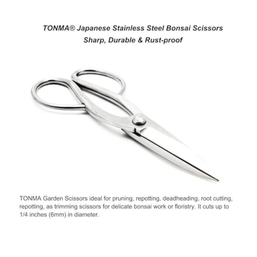 Tijeras TONMA [Hechas en Japón - Japan Bonsai Garden reseña y precio