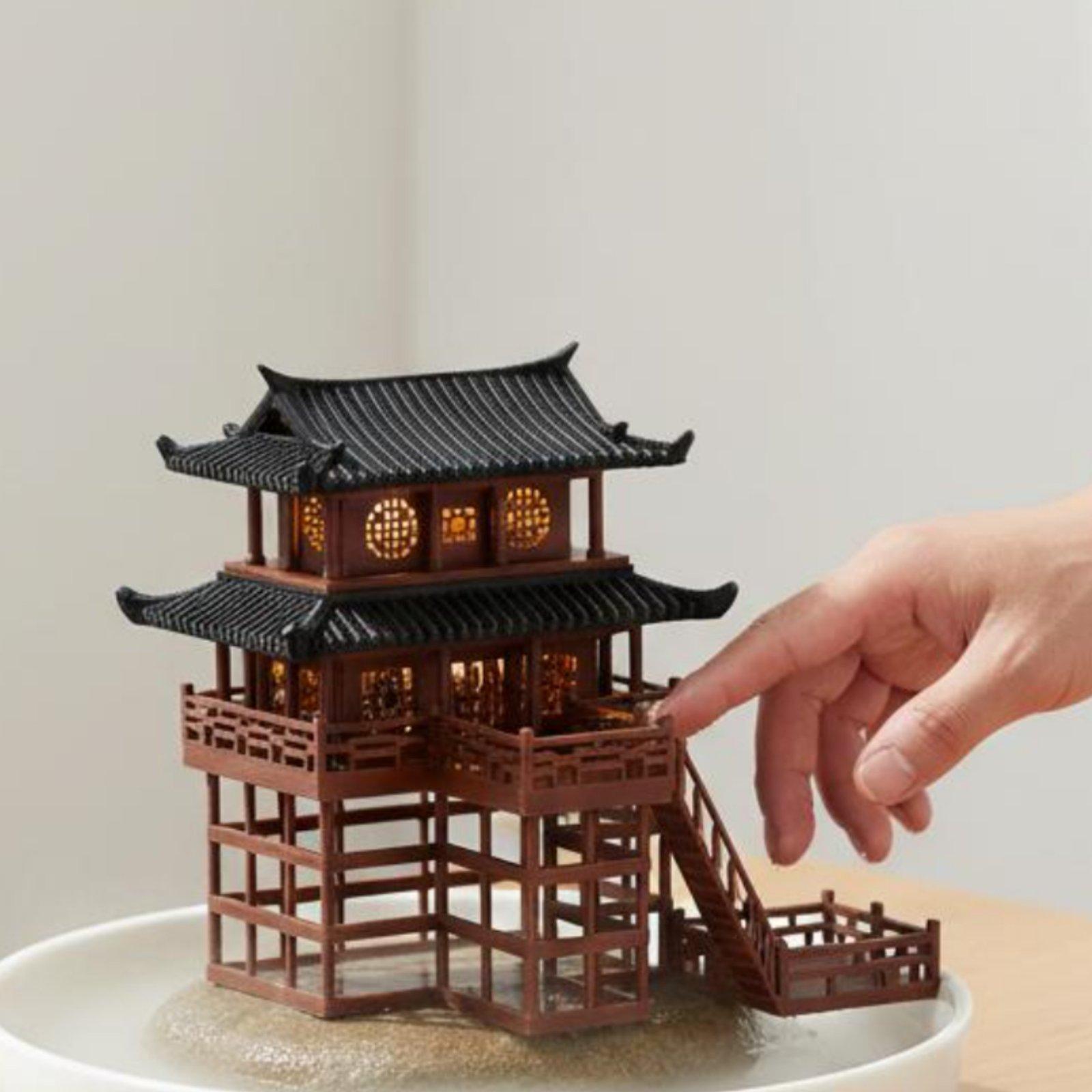 Miniatura de Pagoda de Plástic - Bonsai Garden Mini reseña y precio